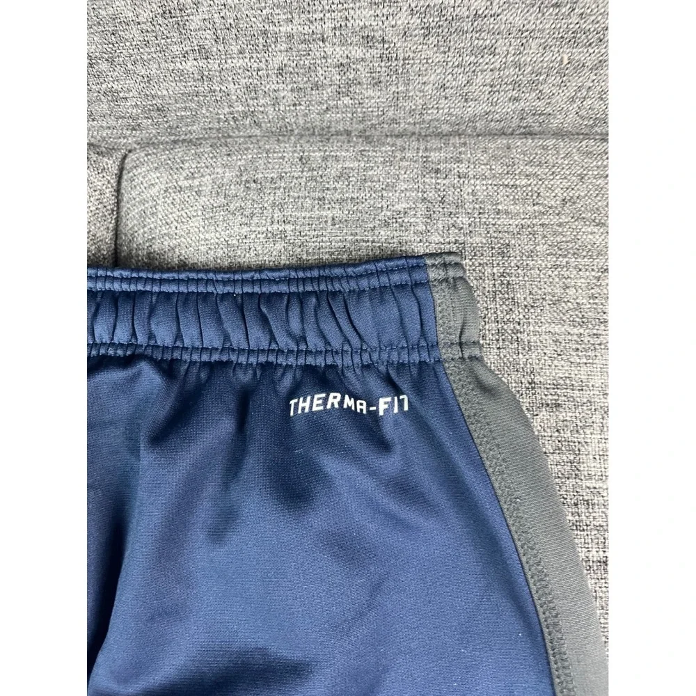 Nike Therma-FIT Mens Philadelphia Phillies Navy Blue Fleece Pants Large P Logo